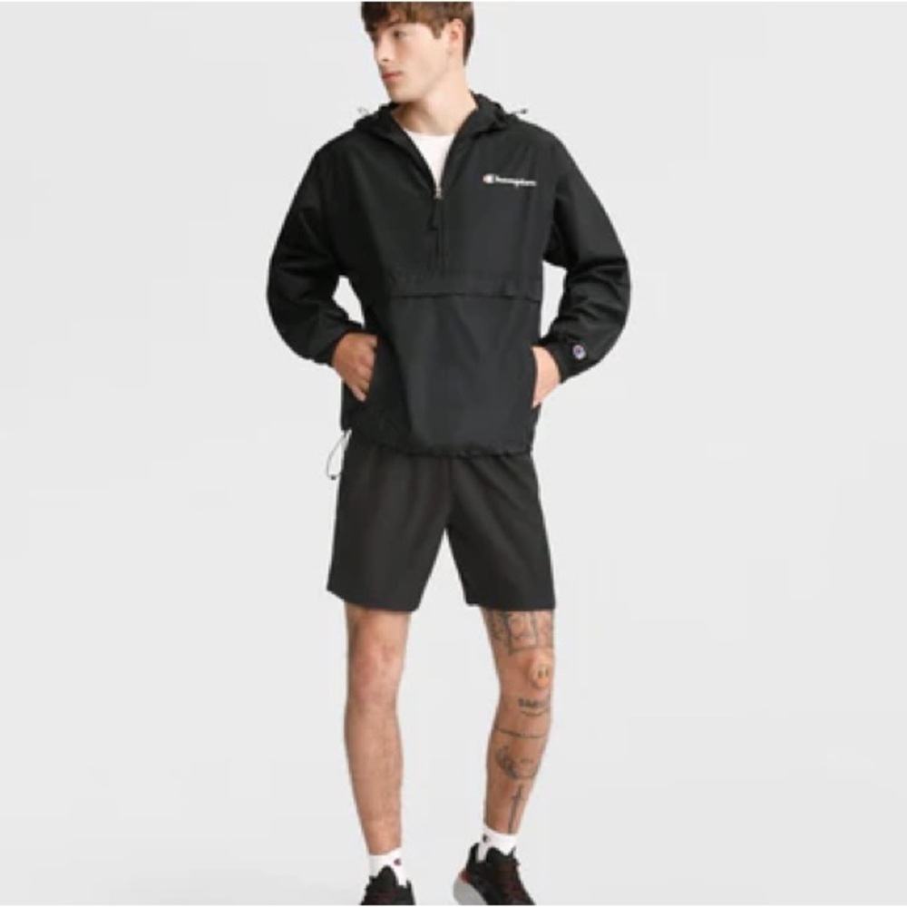 Champion Stadium Packable Jacket, Script Logo - Picture 4 of 4